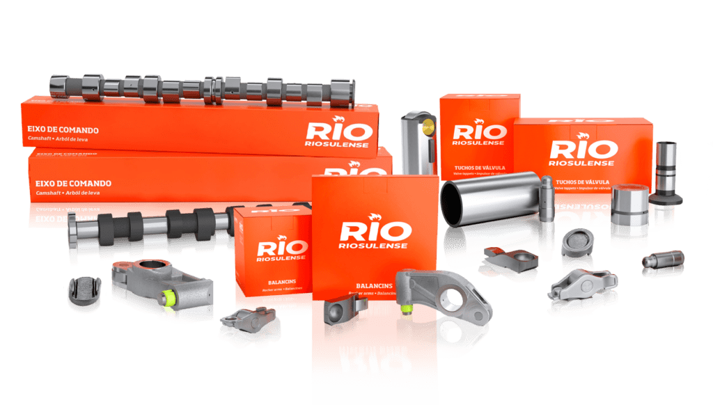 Lançamentos RIO: conheça os novos kits de peças para motor. 1 kit01
