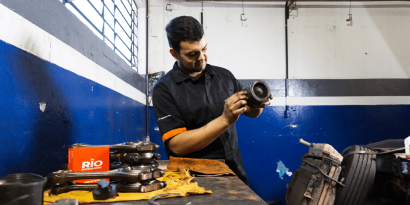 instalação do Kit Pistão e Anel